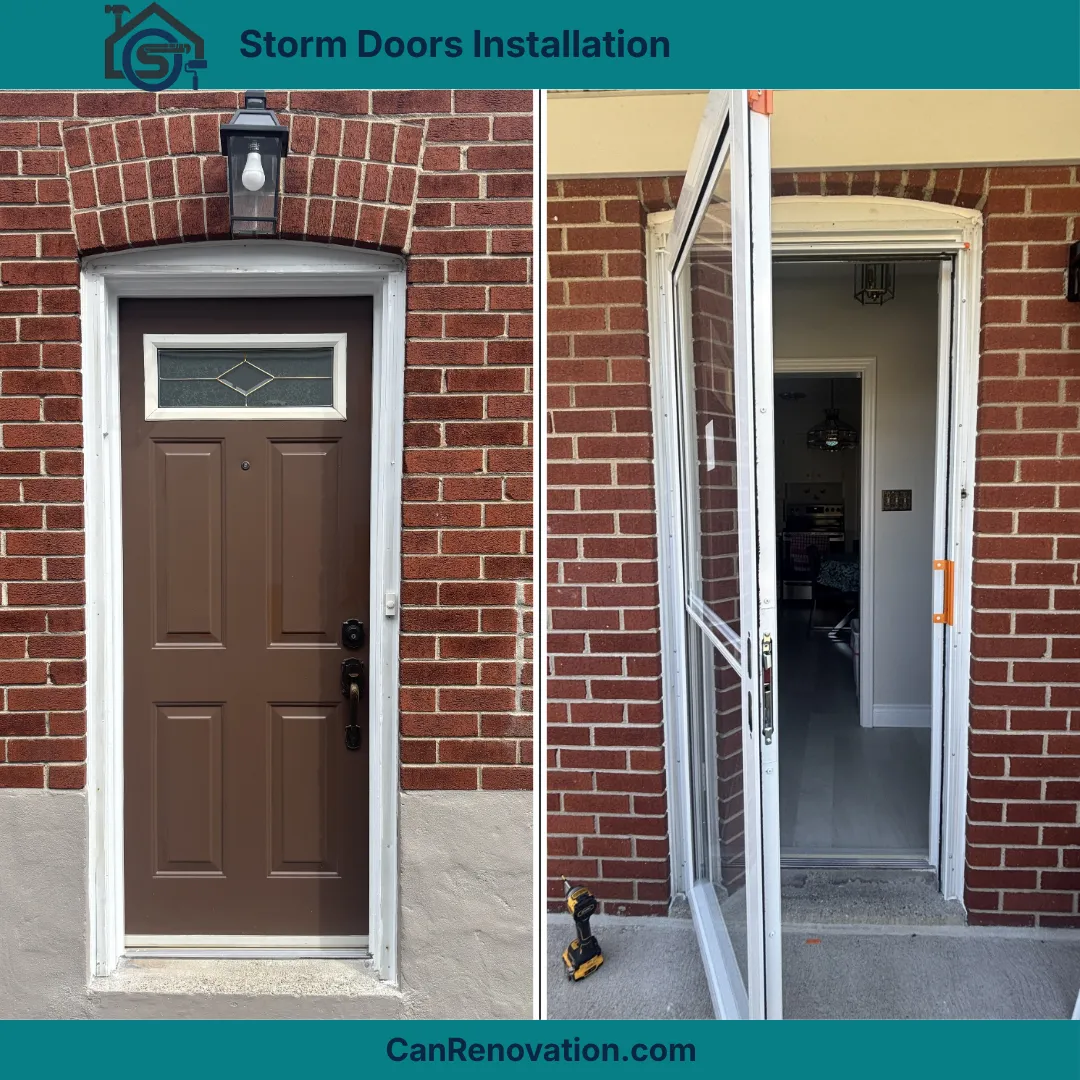 Storm Door Installation (x2) – Scarborough